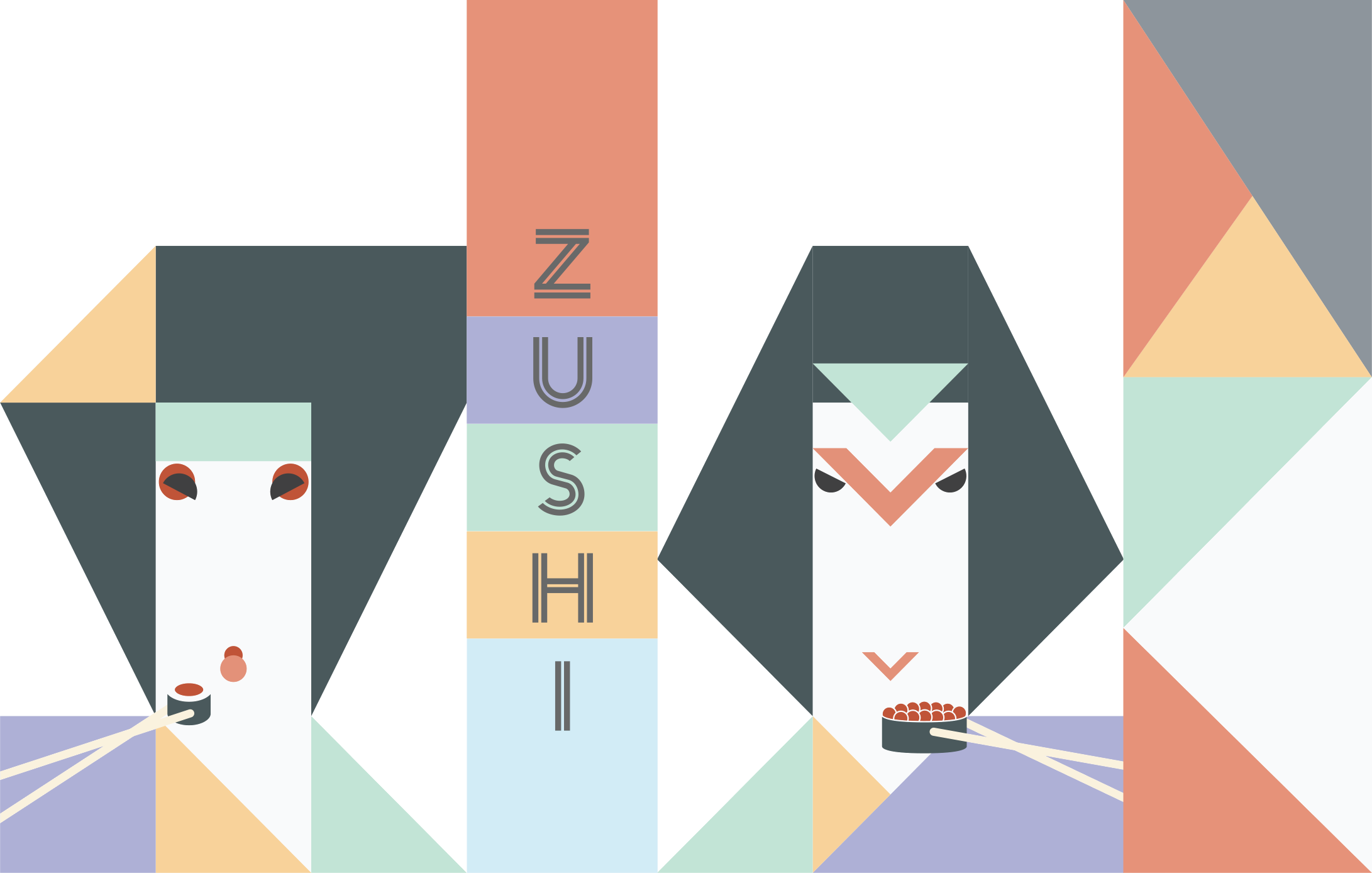 zushi-muurschildering